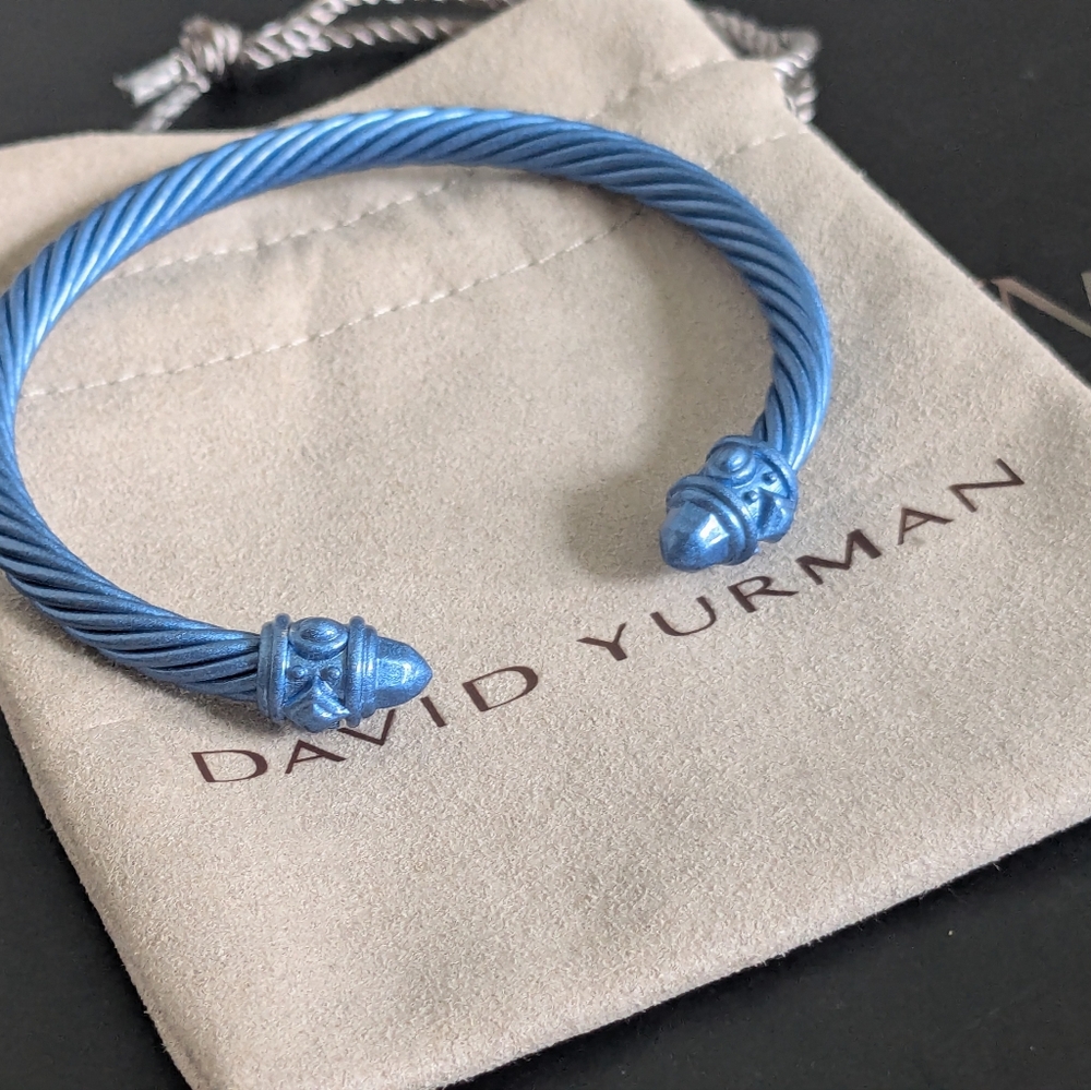David Yurman Azure Cable Bracelet - Picture 7 of 8